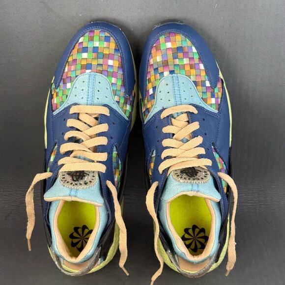 Nike Air Huarache Crater Premium 'Multi-Color Woven' athletic shoes men's 11.5 - Picture 6 of 8